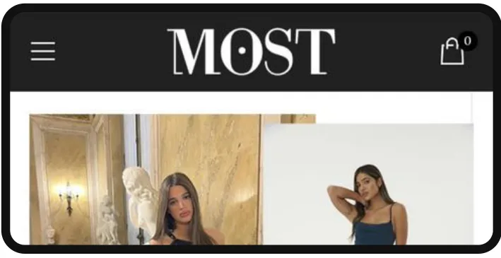 Tienda online de Most